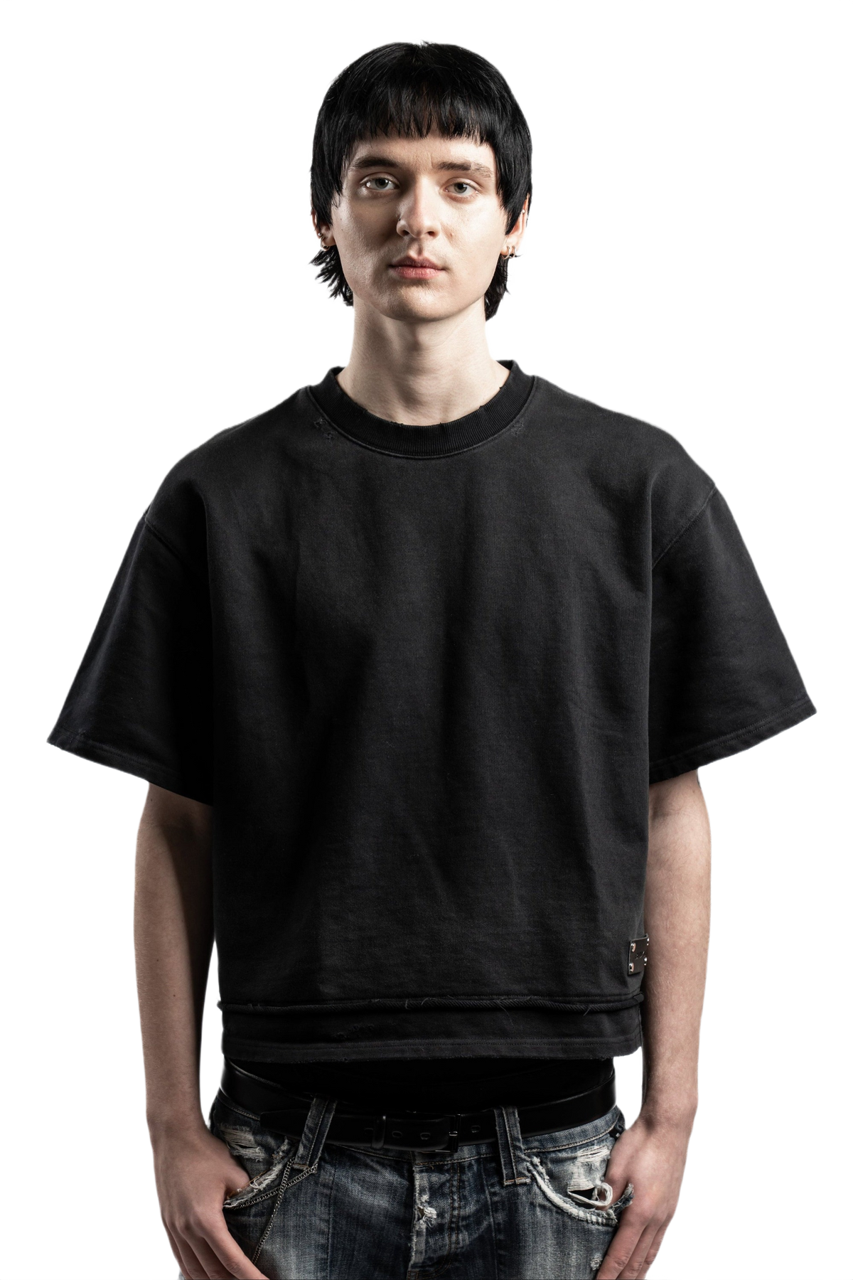 DOUBLE HEM TEE