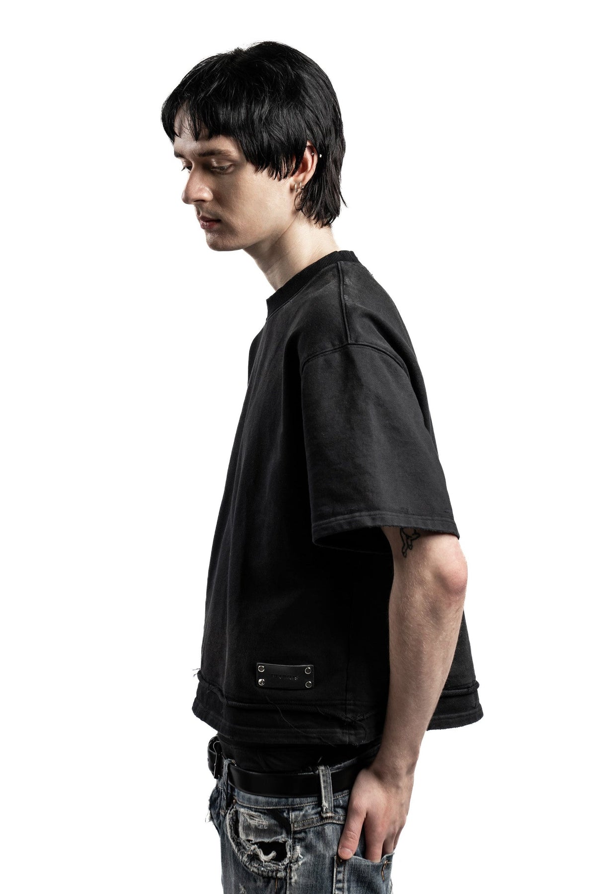 DOUBLE HEM TEE