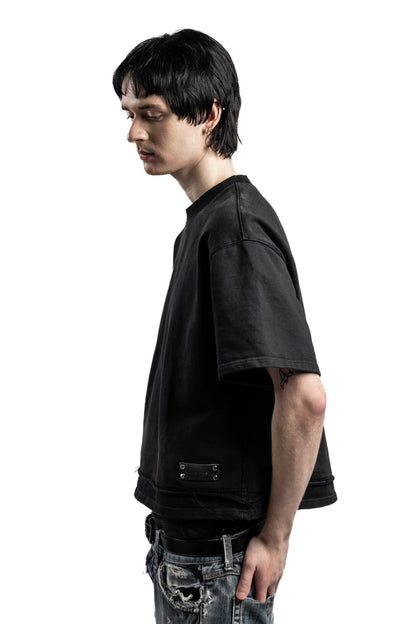 DOUBLE HEM TEE